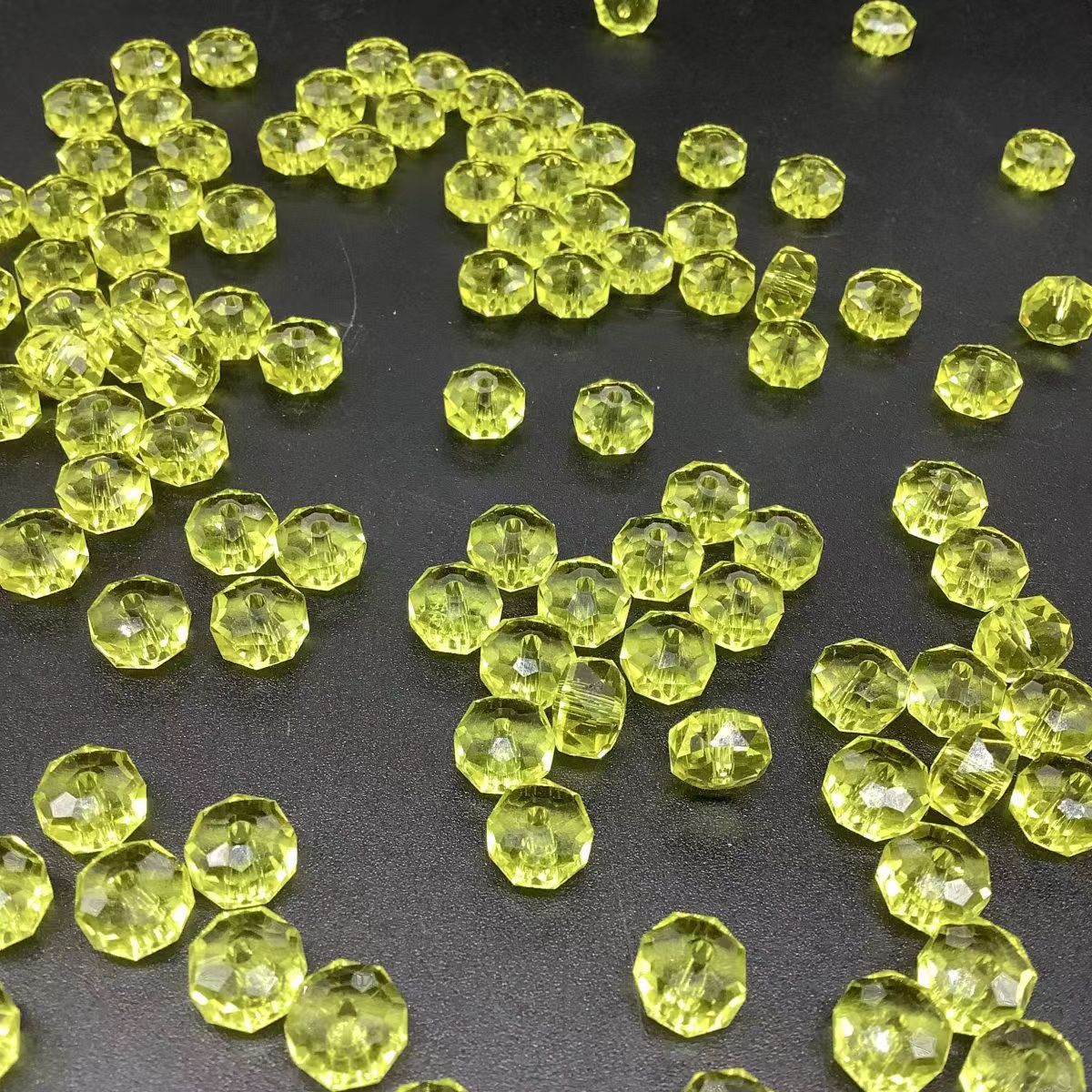 Top-plated high-quality crystal wheel beads 8mm super flash colorful…