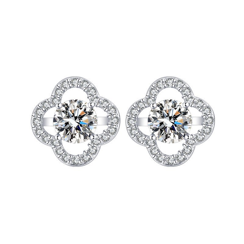 四叶草耳钉【5mm】