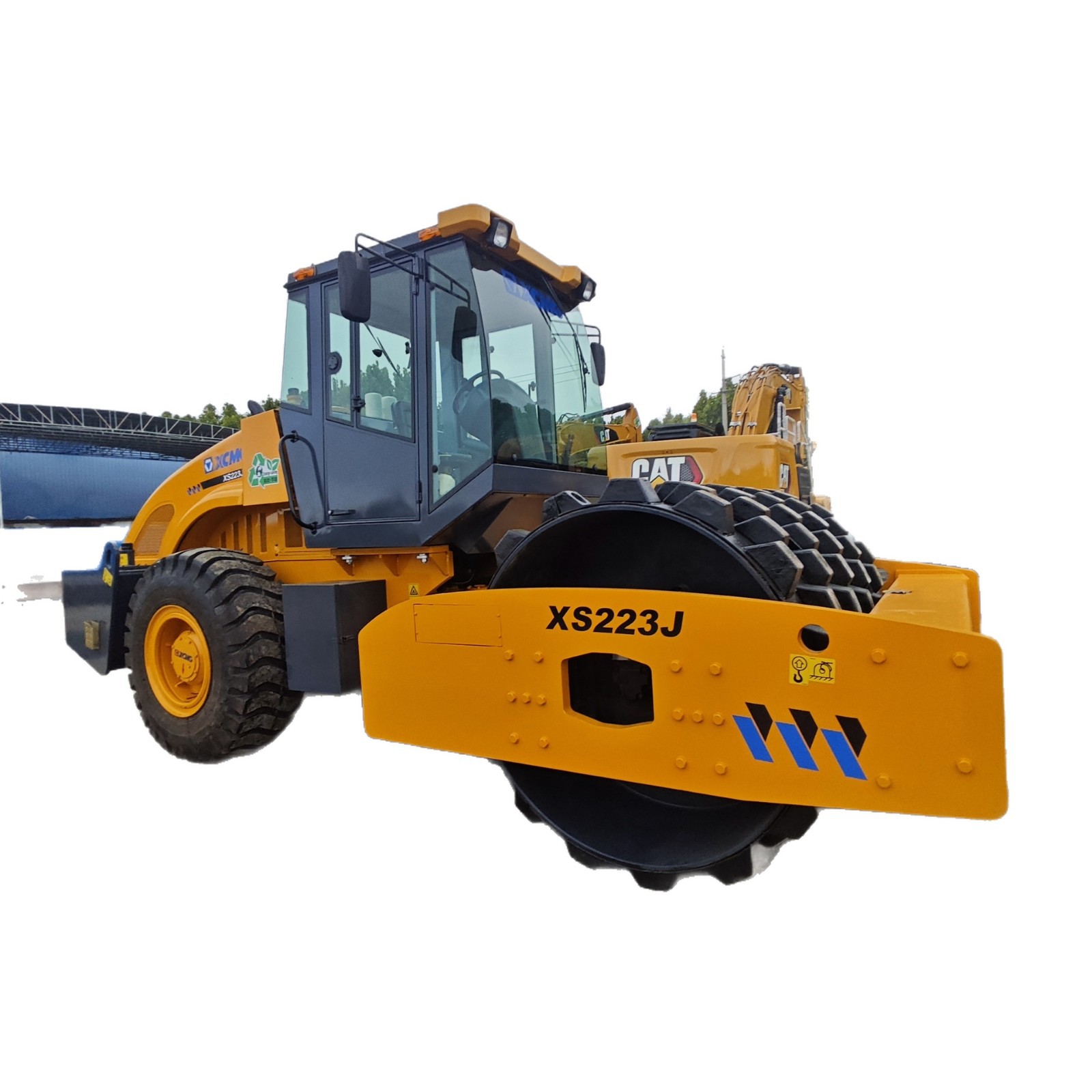 XCMG XCMG 22 toneladas rodillo compactor XS223J rodillo de corno