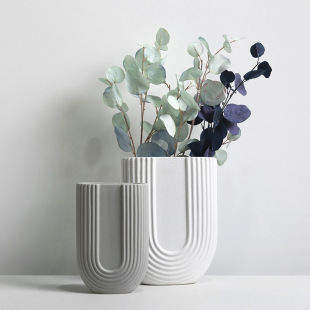 Vertical Flower Ornaments Hotel Model Room Home Dining Table Living Room Study Home Decorations Crafts Model Room