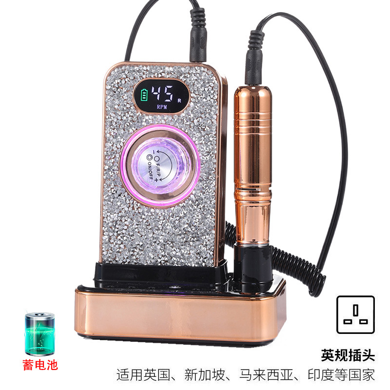 Amino de uñas de alta gama, amino de uñas de alta gama, amino de uñas eléctrico transfronterizo, amino de uñas de dedo de pulido especial, amino de uñas eléctricas