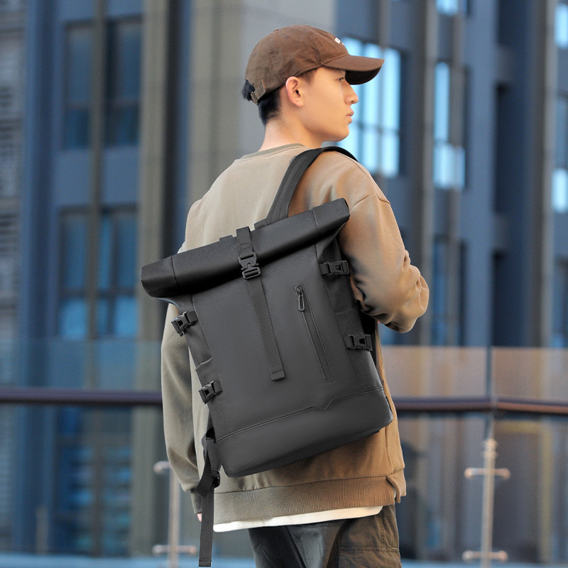 Cross-border Backpack New Arrival Backpack Men's High-end Sense Casual Backpack Fashionable Outdoor Travel Backpack Large Capacity