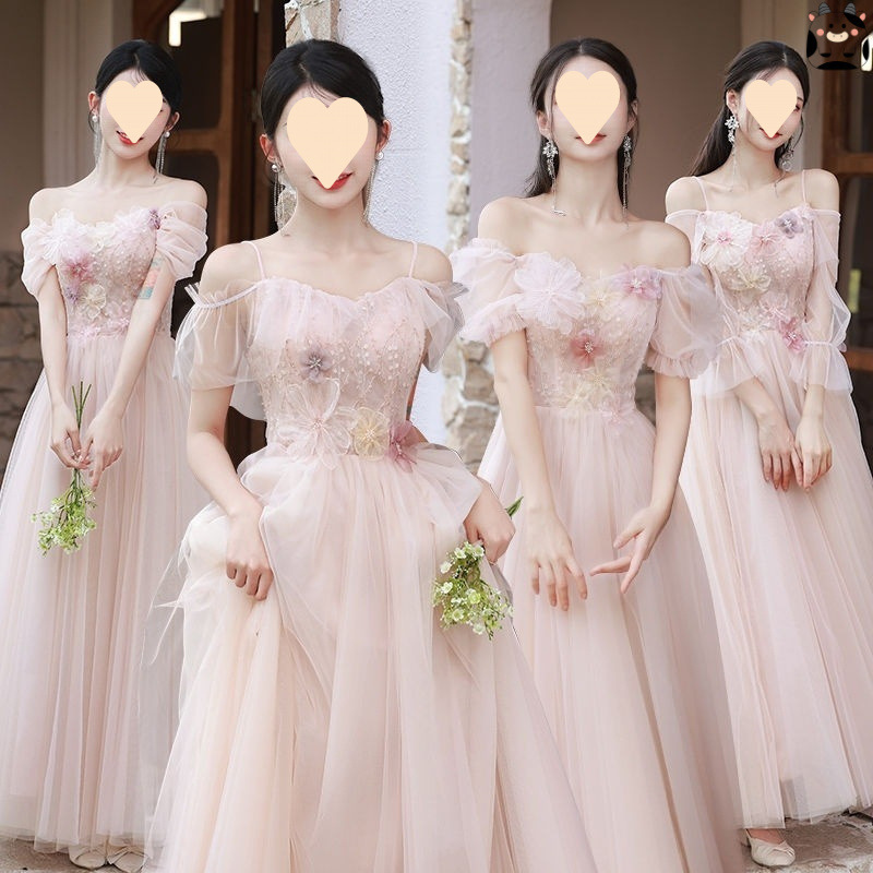 Bridesmaid Dress for Women 2026 New Style Sister Group Bridesmaid Dress for Women Niche Wedding Wedding Dress for Women Bridesmaid Group