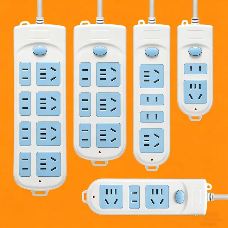 Manufacturer Wholesale Long Cord Power Strip Socket Converter Multi-Socket Power Strip with Cable Multi-Plug Adapter Socket Manufacturer Wholesale Long Cord Power Strip Socket Converter Multi-Socket Power Strip with Cable Multi-Plug Adapter Socket