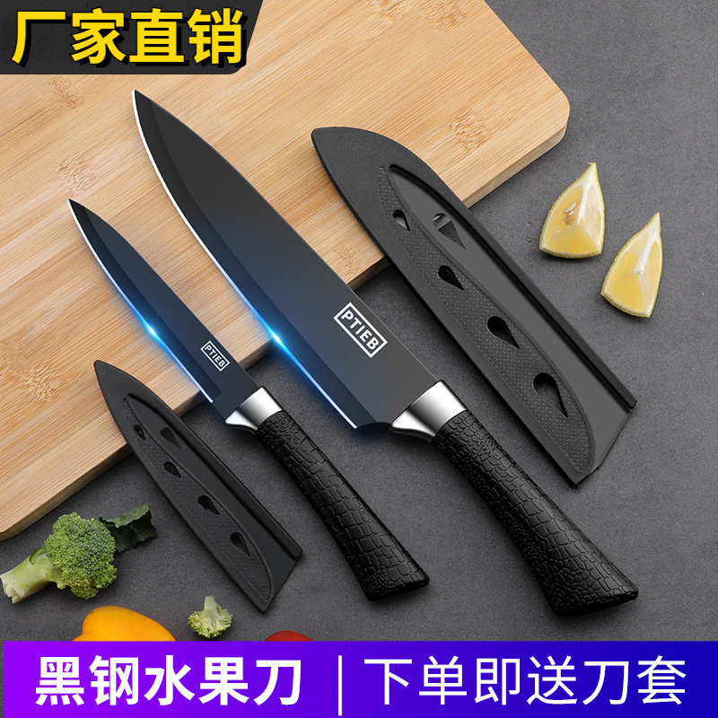 Melón de cocina fruta corta regalos de sandía de acero inoxidable cuchillo de frutas cuchillo de fábrica de dibujos animados portátiles directo