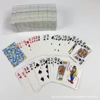 Производитель оптом сине-белые фарфоровые игральные карты, карточные игры, покер, супермаркет, чайная, шахматная и карточная комната, магазин за один доллар, готовый склад универмага