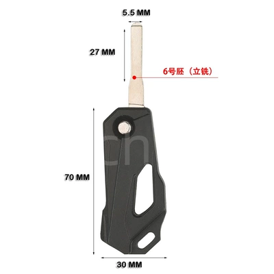 Model Motorcycles Honda, Yamaha, Suzuki: Car Keys - f-6-embryo-end-milling