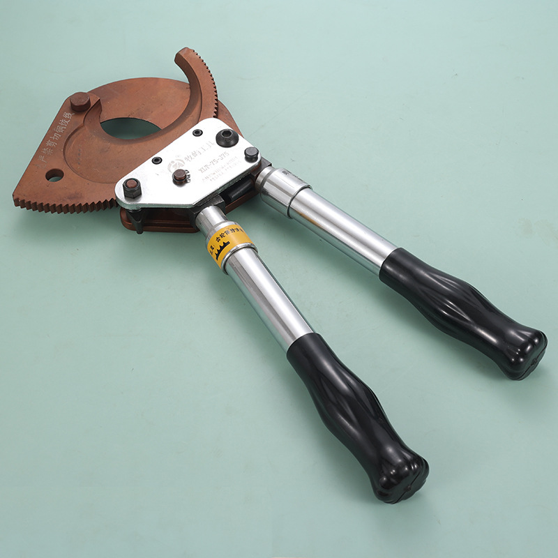 Tijeras de cable de trinquete cortador de alambre profesional al por mayor cortador de alambre multi-especificación cortador de cable manual de cobre y aluminio