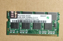 DDR333 1G 笔记本一代内存条  PC2700质保一月