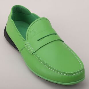 Guangdong shoe supply chain Europe station 24 summer new contrast color bean shoes fashion casual loafers 212Y1130-16