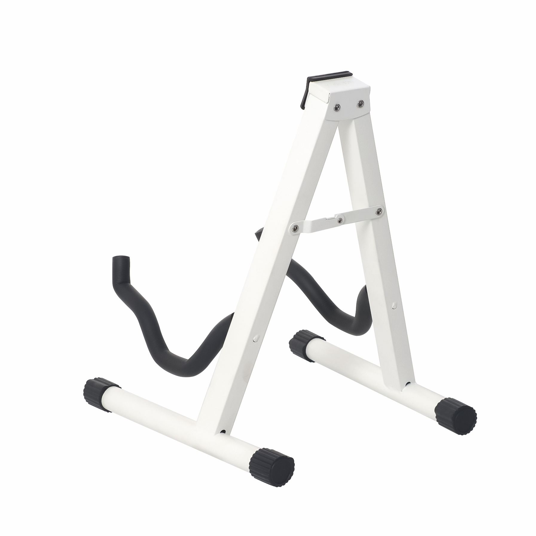 Soporte de guitarra blanco tipo A, plegable y multifuncional, adecuado para guitarras clásicas y eléctricas