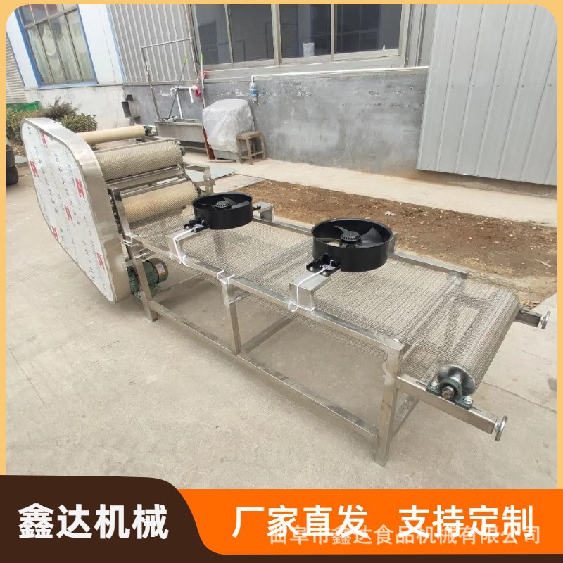 新型超干超薄豆腐皮机设备 不锈钢材质制作 操作简单易学