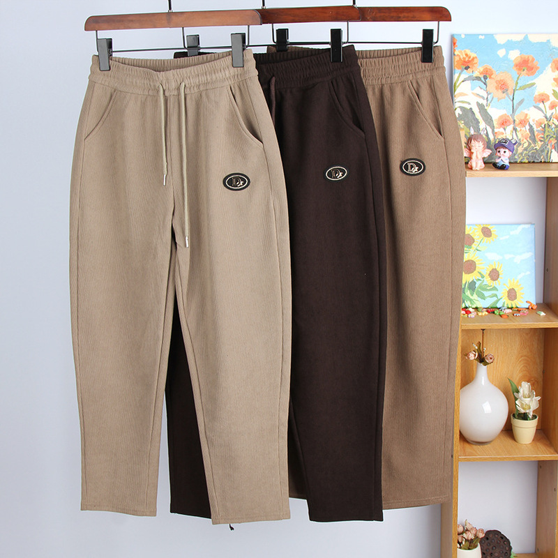 Autumn Fashionable Middle-Aged and Elderly Loose Plus Size Women's Pants Wasteland Style Sports Casual Pants Women's Sanitary Trousers Women's Walking Pants Autumn Fashionable Middle-Aged and Elderly Loose Plus Size Women's Pants Wasteland Style Sports Casual Pants Women's Sanitary Trousers Women's Walking Pants