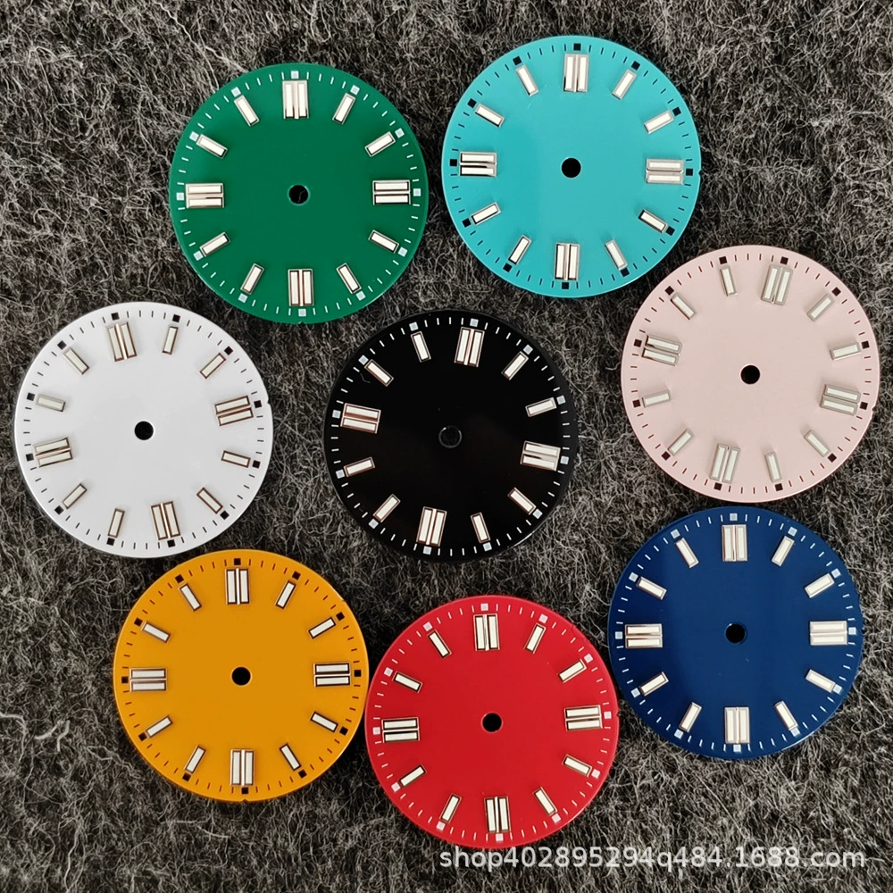 Циферблат часов 28,5 мм подходит для автоматического механизма NH35 NH36 ETA2836 2815 2813