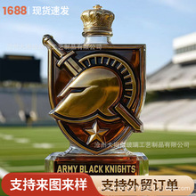 新品髙硼硅玻璃酒瓶醒酒器威士忌酒瓶异形泡酒瓶盛酒器摆件跨境