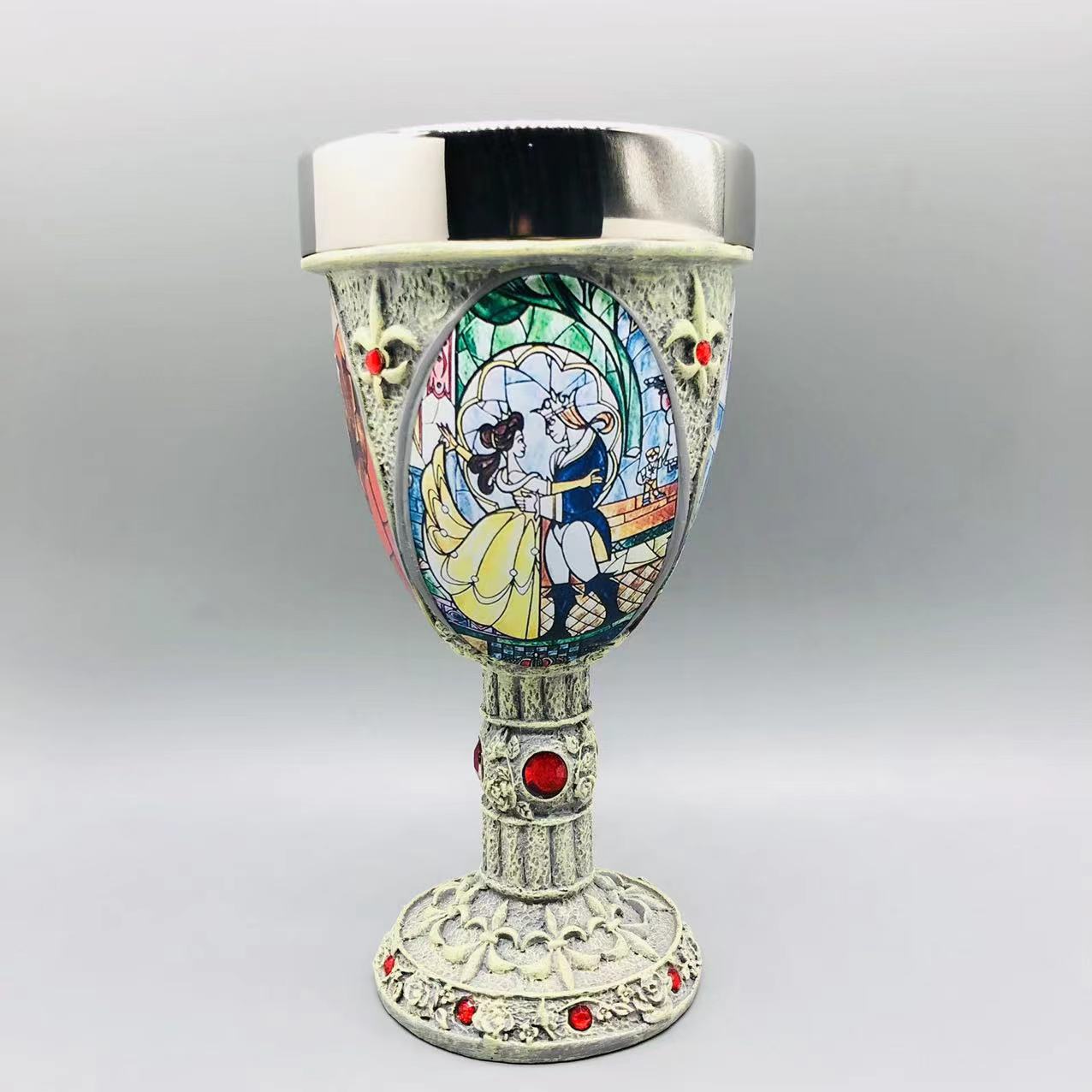 Belleza y Bestia Candelabro Lumia titular de la vela decoración despertador reloj de mesa decoración lámpara de mesa GE Shihua colección de relojes de péndulo
