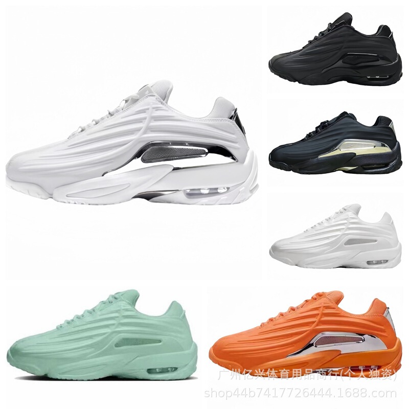 Putian Men's Shoes Hotstep Thick-Soled Sneakers for Men and Women Terra Collaboration Casual Retro Air Cushion Shock-Absorbing Shoes