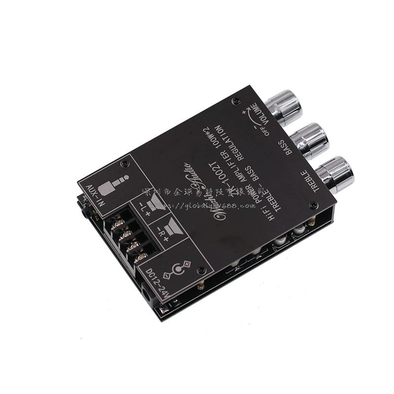 100W*2 высокий басовый конфиг Bluetooth 5.0 аудио модуль модуль бас-пушка двойной канал стерео 1002T