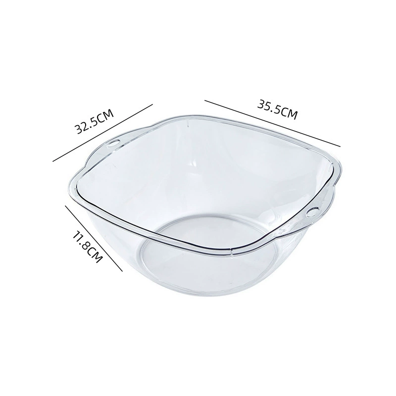 High quality plastic washbasin for home use for elementary school students for laundry, increased thickness