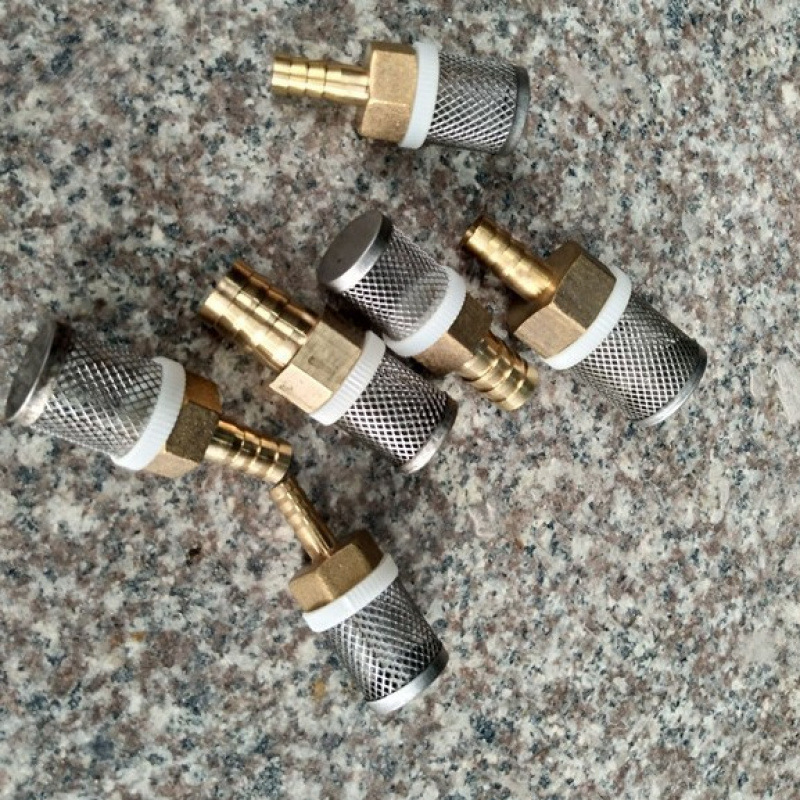 不锈钢网+铜头水泵过滤网水管末端过滤接软管过滤器可拆卸