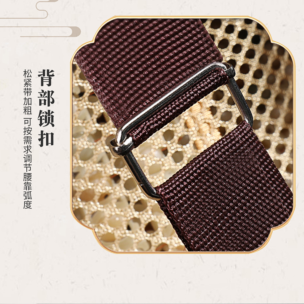 Summer Car Seat Cushion with Wooden Beads for Ventilation, Breathable Universal Cooling Pad for All Seasons, Anti-Scald Seat Mat, Dropshipping