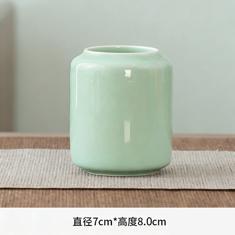 스트레이트 펜홀더-청자