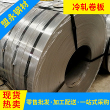 肇庆钢材SPCC材料冷轧0.5mm铁板定尺分条开平dc03冷板乐从现货