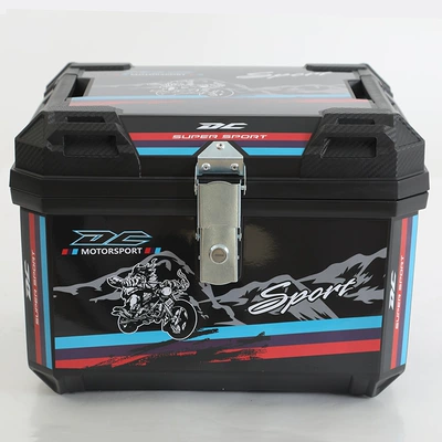 Box 47L Universal Storage Box: Motorcycle trunk - free-wind
