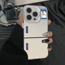 创意冰箱iphone15手机壳新款苹果14promax高级13/12防摔11磨砂x/8