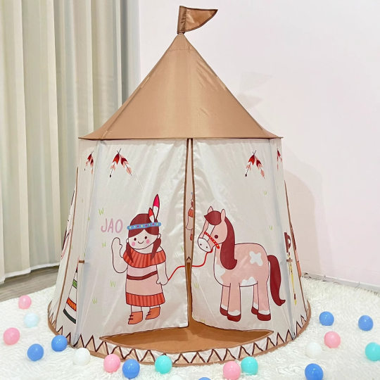 Children's tent indoor boy yurt small house princess girl baby can sleep toy castle play house