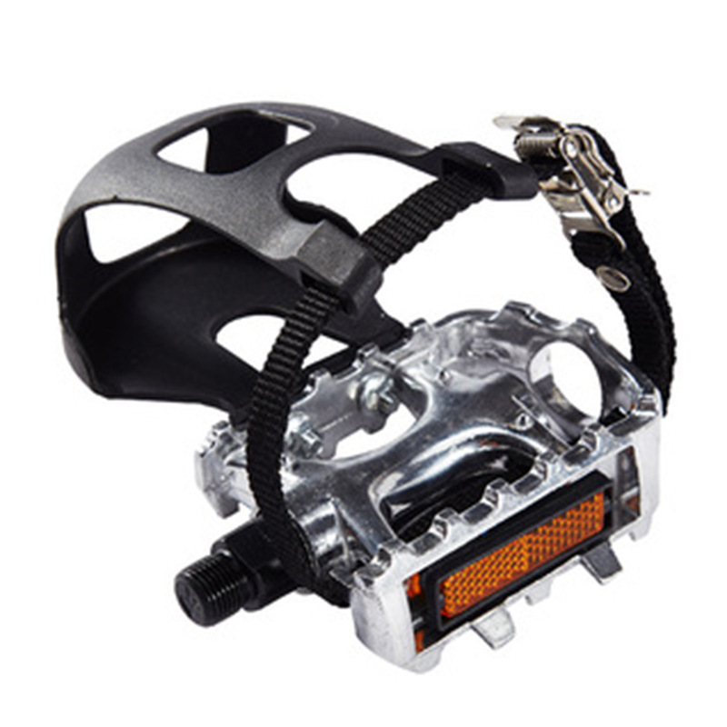 Aluminum Alloy Pedals, Spinning Pedals, Road Mountain Bike Reflective Anti-Slip Pedals, Spinning Pedals