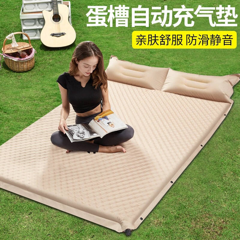 Automatic Inflatable Mattress for Outdoor Camping, Portable Air Mattress for Home Use, Sleeping Mat for Camping, Moisture-Proof Tent Floor Mat Automatic Inflatable Mattress for Outdoor Camping, Portable Air Mattress for Home Use, Sleeping Mat for Camping, Moisture-Proof Tent Floor Mat