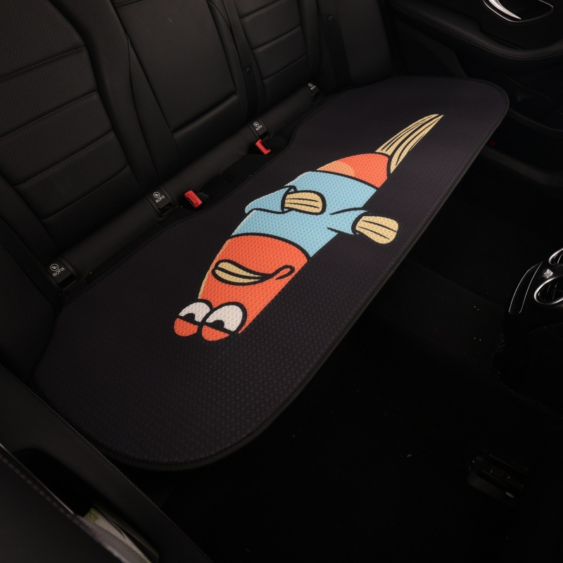 Spongebob Cartoon Car Seat Cushion, Summer All-Season Universal Ventilated and Breathable Seat Cushion, Personalized Summer Seat Cushion