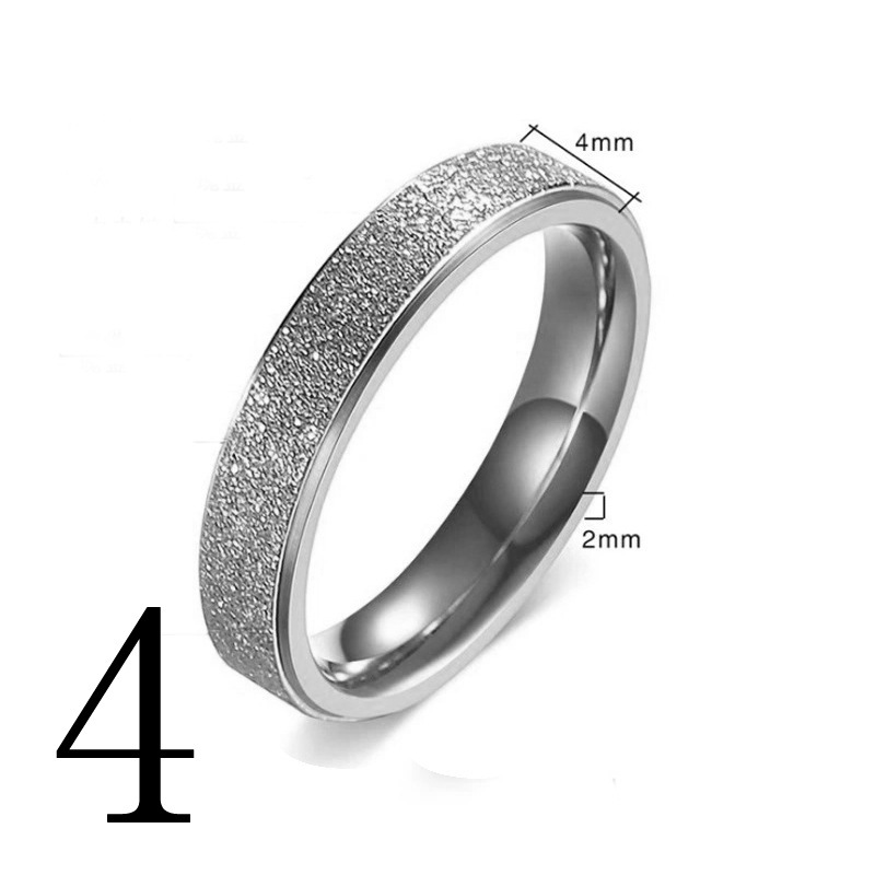 Joyería de acero Titanium vendedora caliente transfronteriza fabricante masculino del anillo esmerilado hueco del acero inoxidable del estilo europeo y americano de la cadena giratoria
