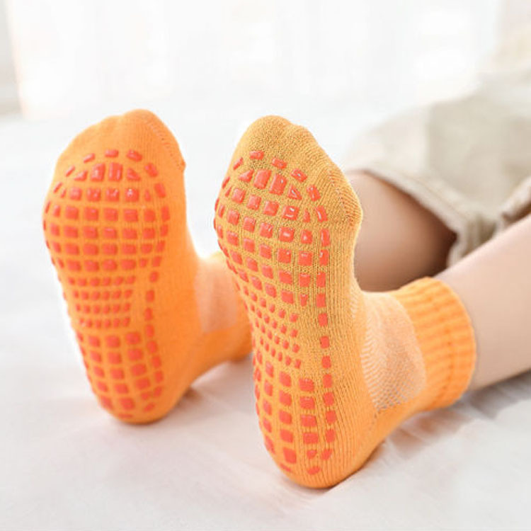 Non-Slip Floor Socks, Special Trampoline Socks for Adults, Yoga Bottoms, Hotel Bathing Socks, Kidsren's Toddler Early Education Socks