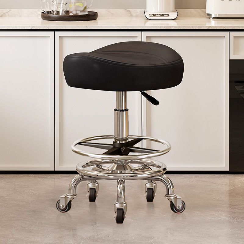 Silla de montar, cocina, cocina, cocina, cocina, silla especial, cajero de recepción, taburete alto, telesilla de rueda universal, taburete de peluquería de belleza