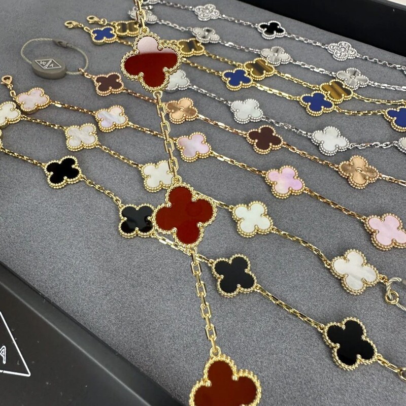 Premium Quality Vca Vintage Alhambra 5 Motifs Bracelet Premium Quality Vca Vintage Alhambra 5 Motifs Bracelet