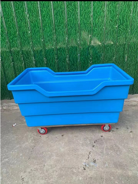 长方形塑料方盆 养殖海鲜养殖 纺织印染推布车方桶