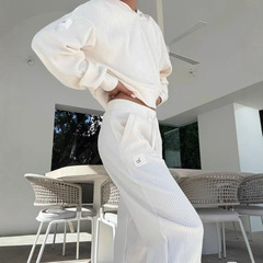 秋冬外穿保软暖ALO瑜伽服套装宽松休闲健身服女跑步训练灯芯绒上