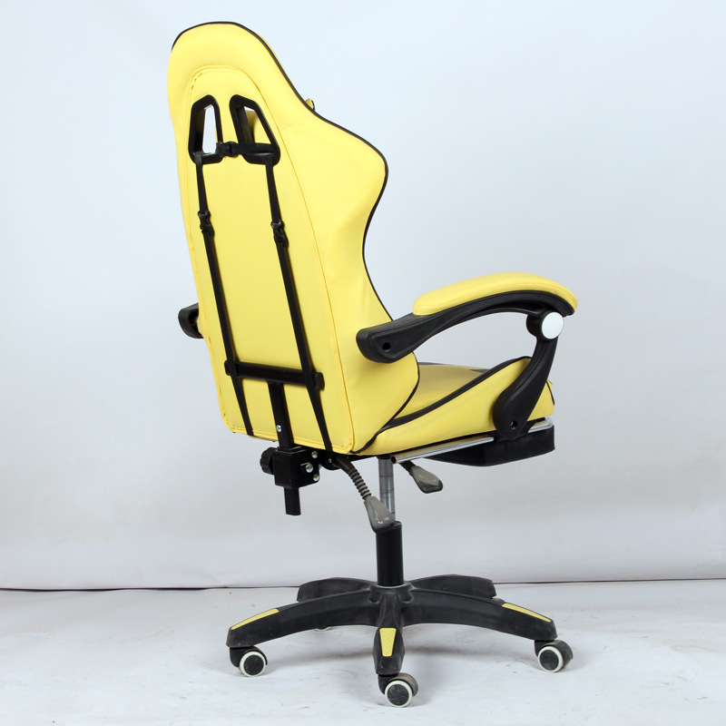 Silla de computadora silla reclinable de juego de larga duración e-sports silla ergonómica silla de oficina respaldo cómodo silla giratoria de elevación