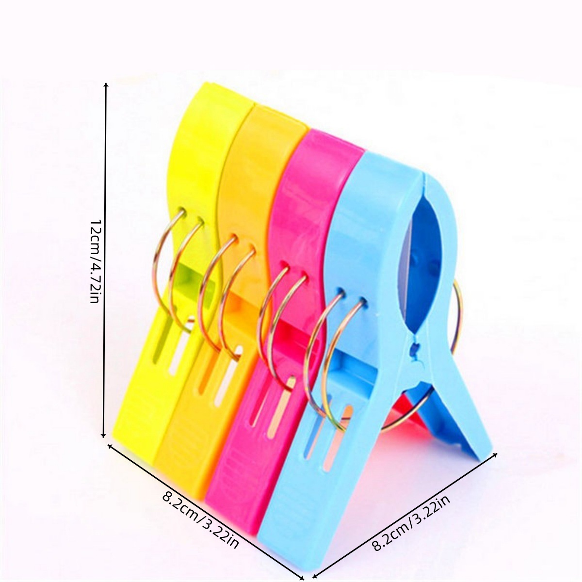 Casa fuerte clip de ropa de algodón edredón clip 4 piezas de plástico hoja de cama de secado clip de ropa multifuncional clip de fábrica