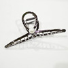Metal retro crab pin, elegant big hairgrip from pearl, shark, South Korea, simple and elegant design