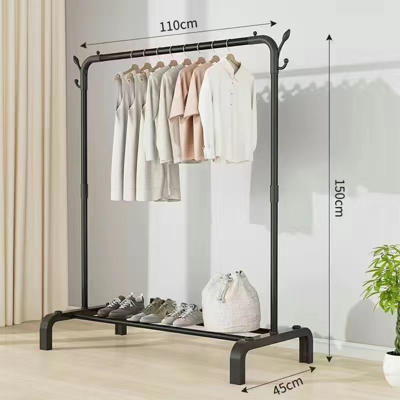 Percha de secado piso vertical percha de ropa barra de dormitorio percha de secado al aire libre percha de ropa balcón dormitorio alquiler percha de ruedas