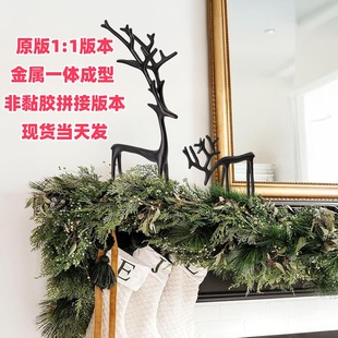 ���R�d���N����Գ������� Black ReindeerStatues��ɫ�Z¹����