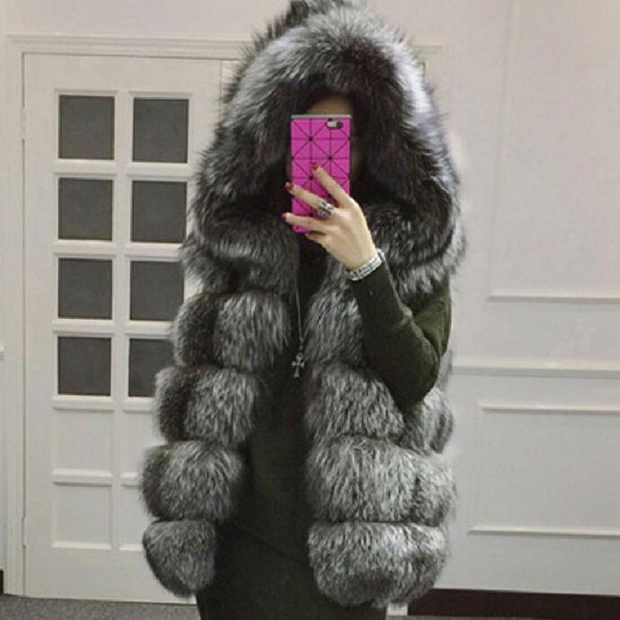 Vest with hood