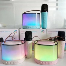 新款厂家直销K52蓝牙音箱带双麦ktv