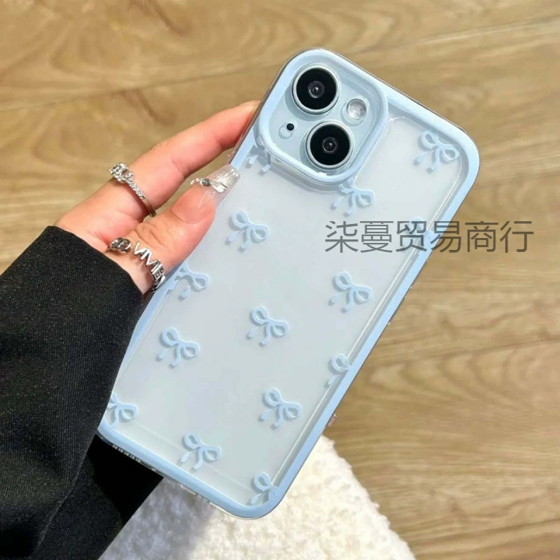 Apple совместимый iPhone 1615 с лентой-бантом, чехол для телефона, iPhone16 Pro, iphone, 15promax, 11