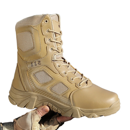 Amazon AliExpress Instagram Outdoor Shoes High-top Hiking Shoes Field Training Shoes Foreign Large Shoes Martin Boots