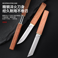 热销双刀龙凤水果刀户外刀D2钢锋利小刀便携防身野外露营刀现货