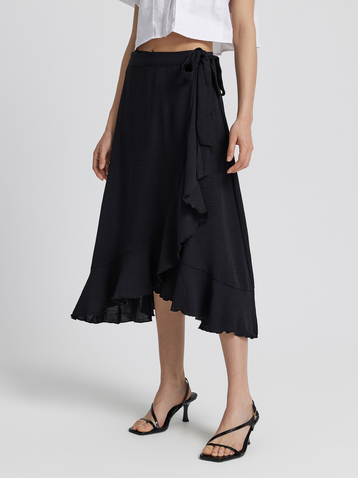 245g Weight Above Knee Dress Length Type Skirt Dresses Type Polyester Fabric Type Mid Waist Waist Line Inelastic Elasticity Holiday, Daily Occasion Slim Fit Type Solid Color Pattern Summer Season Women's Gender Printing Design Streetwear Style Summer Streetwear Solid Color Polyester Above Knee Skirts 12